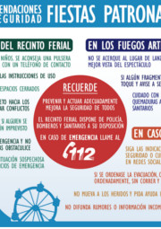 Recomendaciones de seguridad - Fiestas Patronales