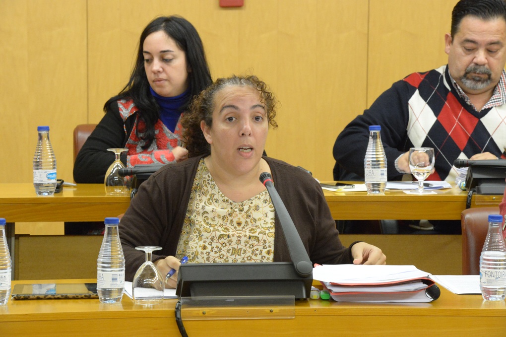 Rabea Mohamed consejera de Asuntos Sociales Pleno Asamblea noviembre