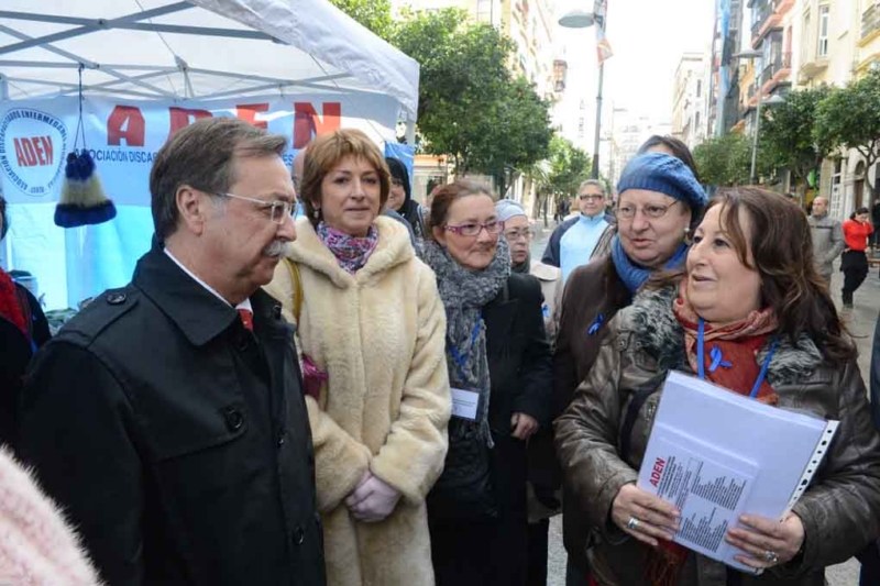 Vivas con la presidenta de ADEN