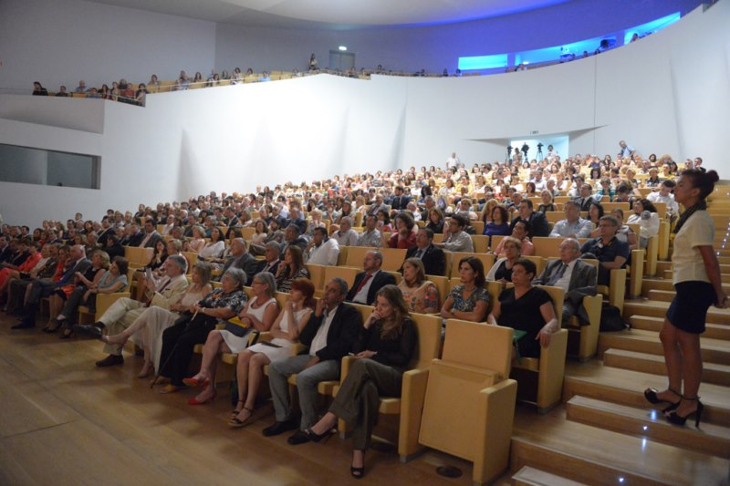 Teatro Auditorio entrega XIV Premio Convivencia Vargas Llosa patio butacasweb