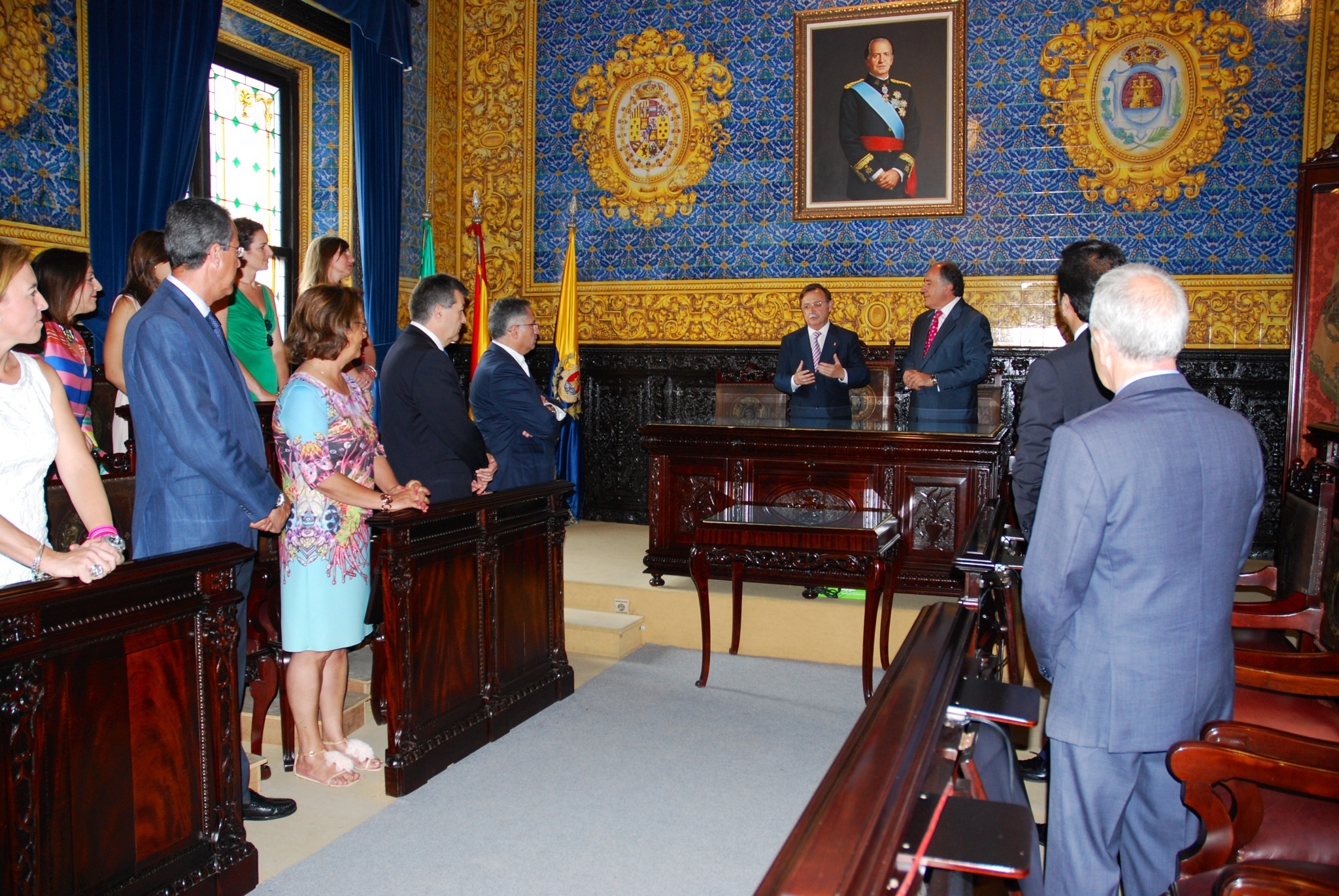 Salón Plenos Ayuntamiento Algeciras Feria