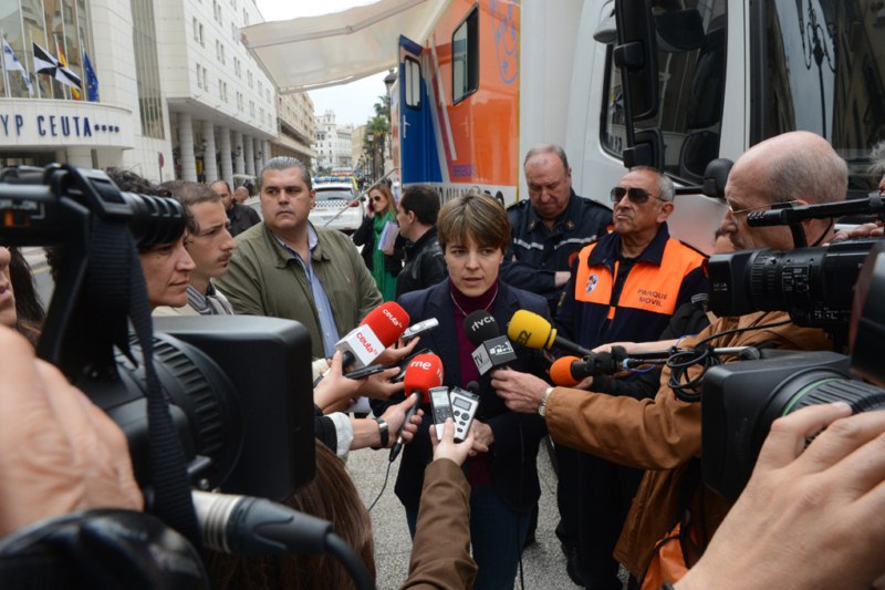 yolanda bel parque móvil gobernación puesto mando avanzado emergencias TSI bomberos rafael matres gentil rafael lara periodistas canutazoweb