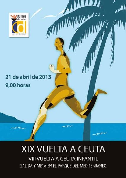 Cartel de la XIX Vuelta a Ceuta 