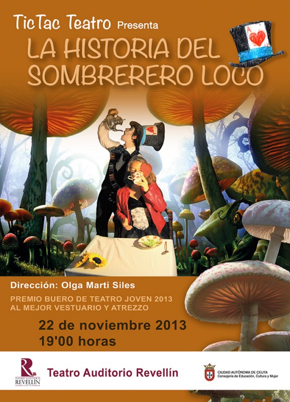 Cartel historia Sombrerero locoweb