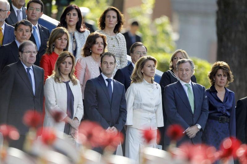 Presidente autonómicos en el desfile