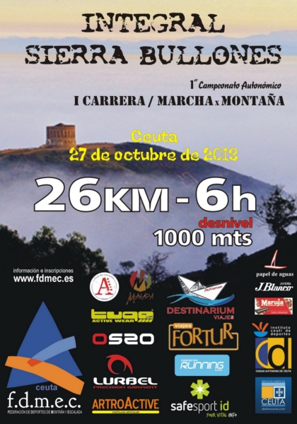 Cartel I Carrera por Montaña