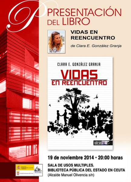 Cartel de la presentación de Vidas en reencuentro