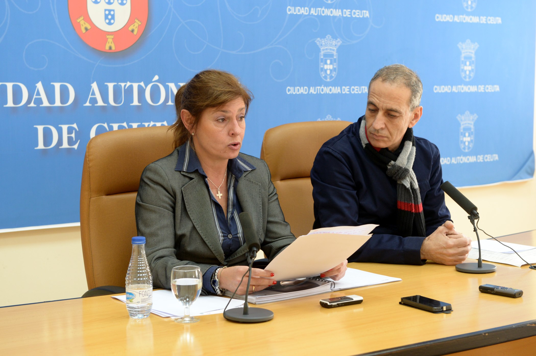 Consejo Gobierno Mabel Deu Abdelhakim Abdeselam educación cultura mujer sanidad consumo sala conferencia rueda prensaweb